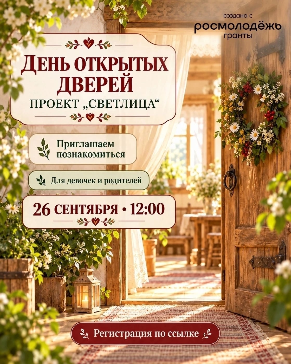 День открытых дверей проекта «Светлица»