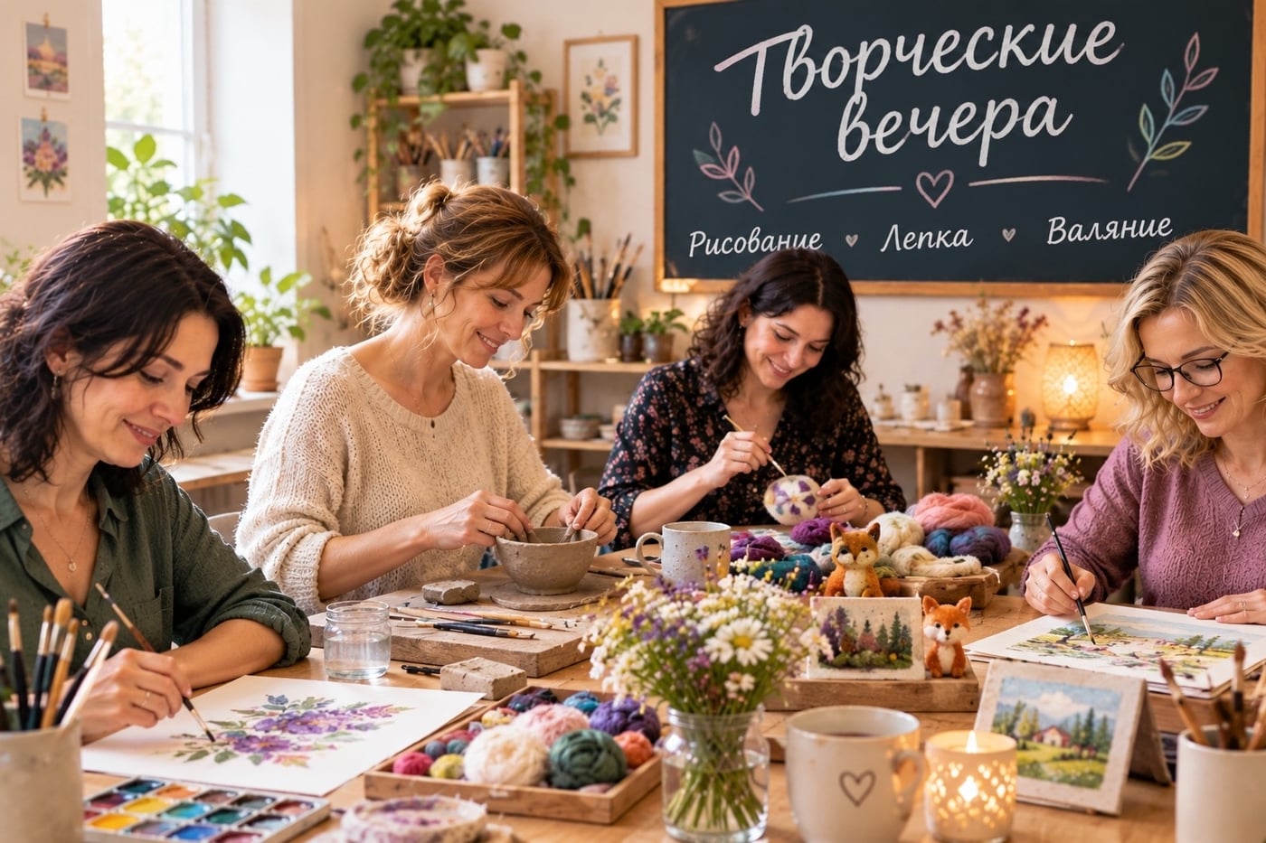 Творческий кружок для взрослых «Рукоделие»