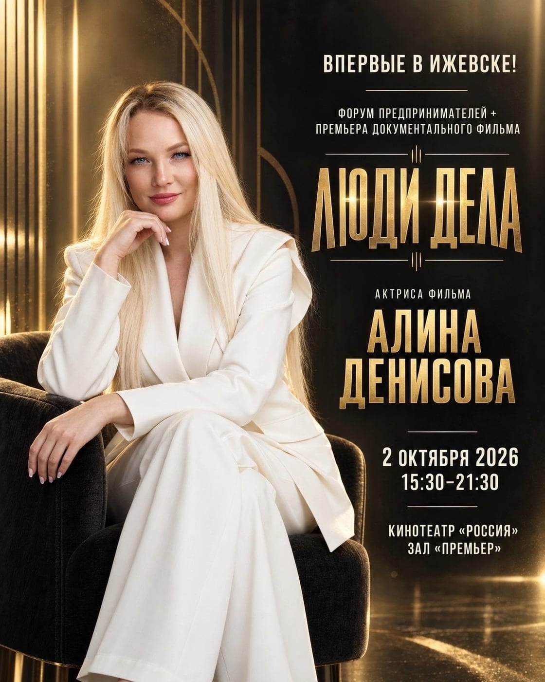 2 октября — особенный и очень волнительный день для меня!
