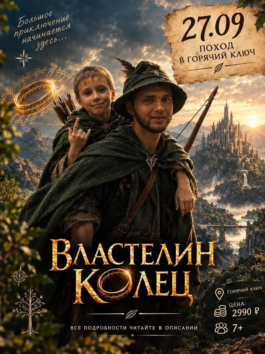 ПОХОД «ВЛАСТЕЛИН КОЛЕЦ»