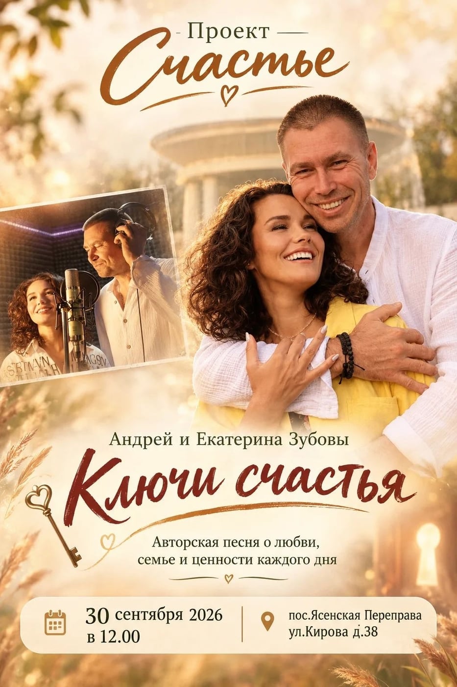 «Ключи от счастья»: музыка, согревающая сердца!**