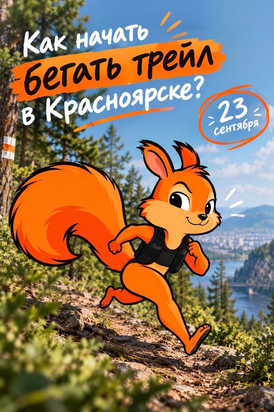 Лекция «Как начать бегать трейл в Красноярске?»