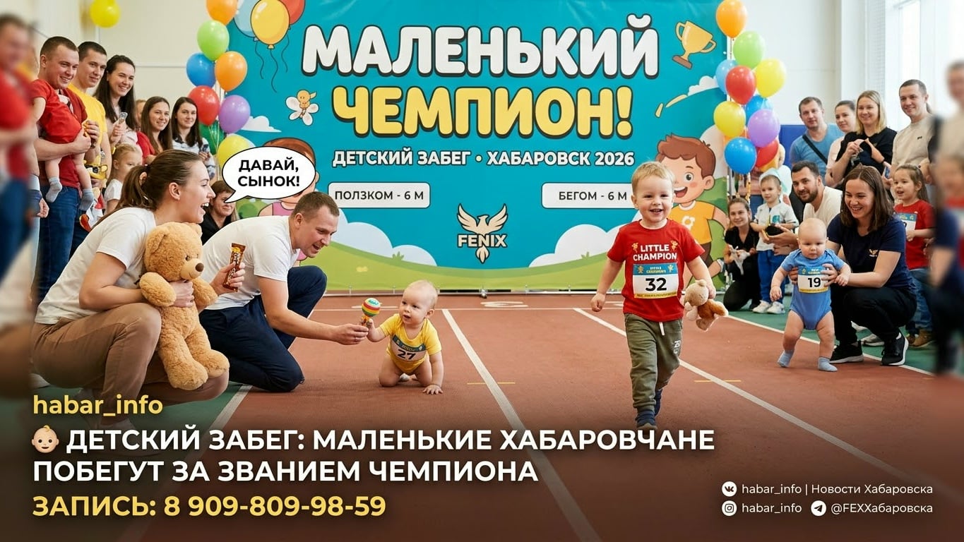 Маленькие хабаровчане побегут за званием чемпиона