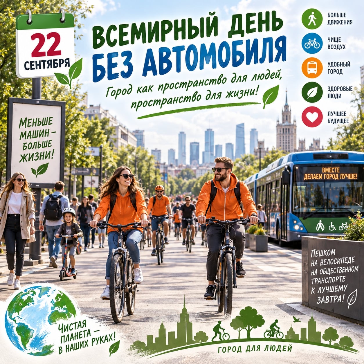 Всемирный день без автомобиля