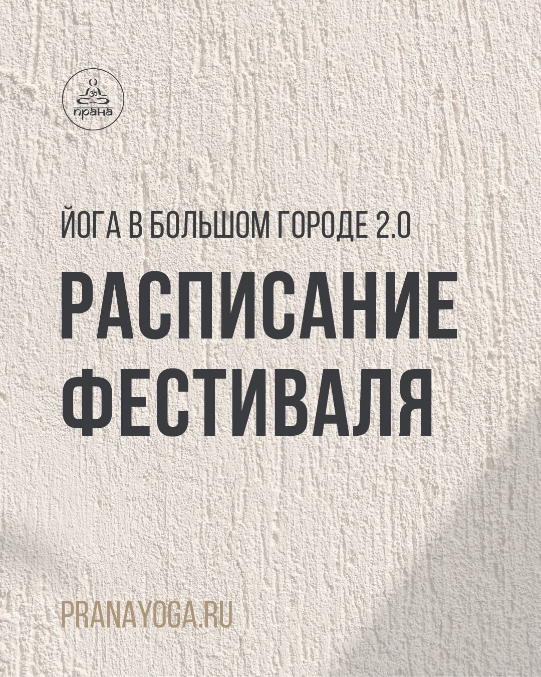 Фестиваль «Йога в большом городе 2.0»
