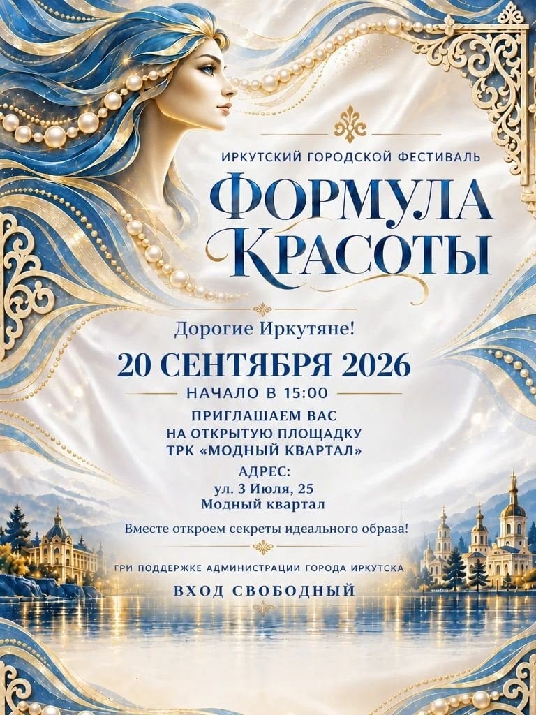 ПРОГРАММА ФЕСТИВАЛЯ «ФОРМУЛА КРАСОТЫ»