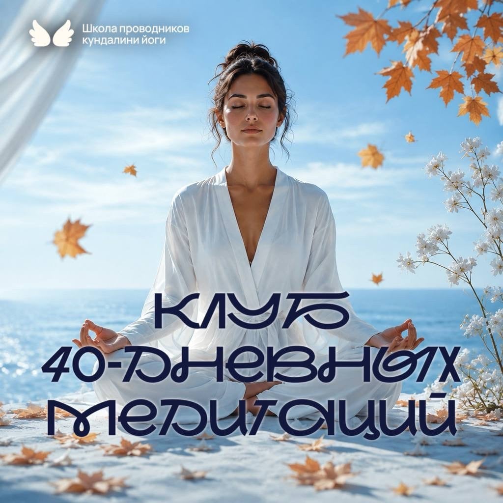 Клуб 40-дневных медитаций в этот раз будет встречаться в 21:00