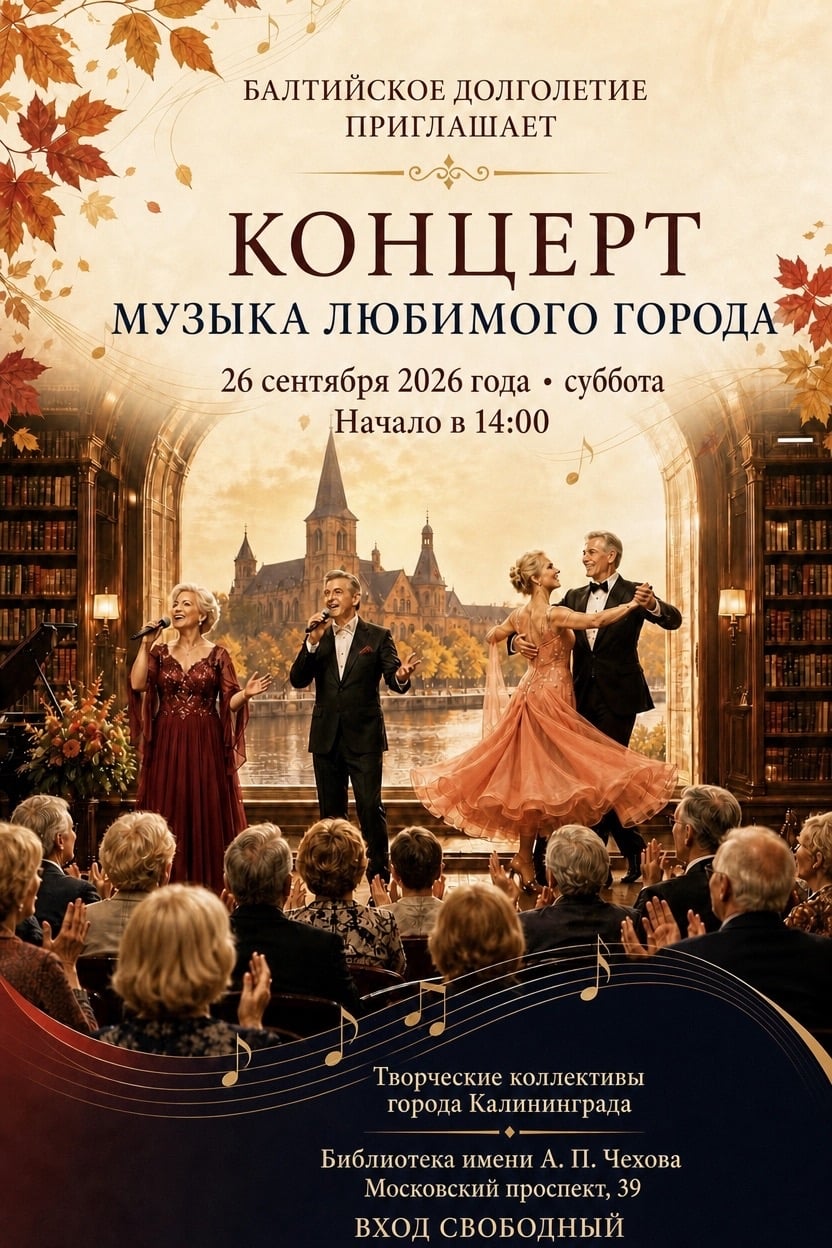 Концерт «Музыка любимого города»