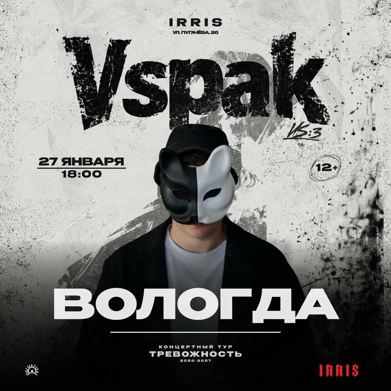 Vspak 27 января 2027 в Вологде!