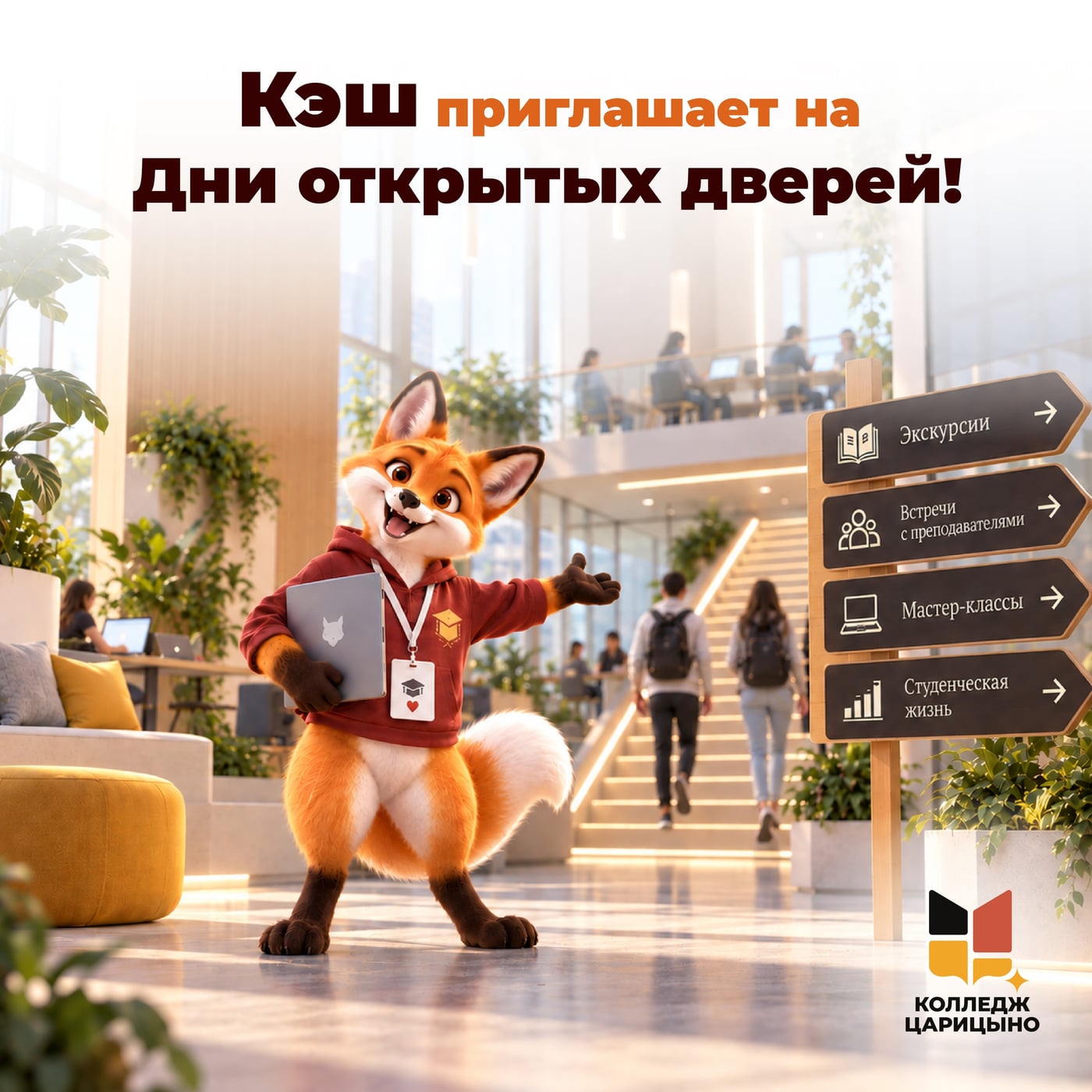 Приглашаем в колледж «Царицыно» на Дни открытых дверей