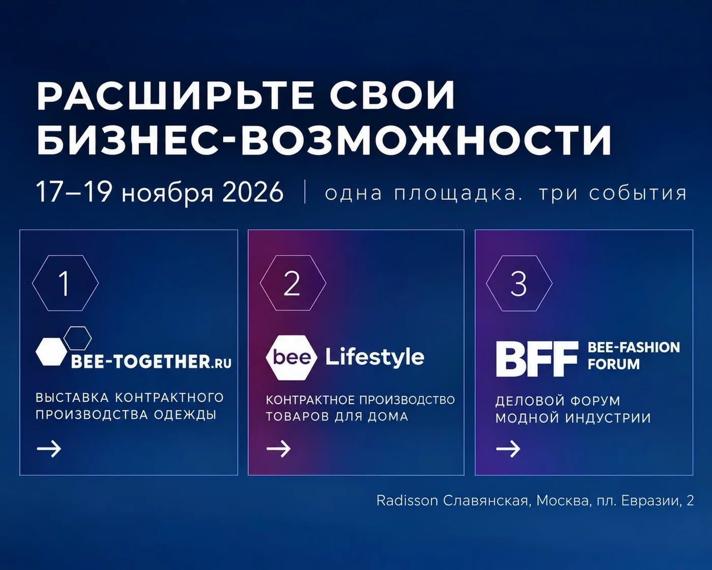 17–19 ноября Москва станет точкой встречи российского и…