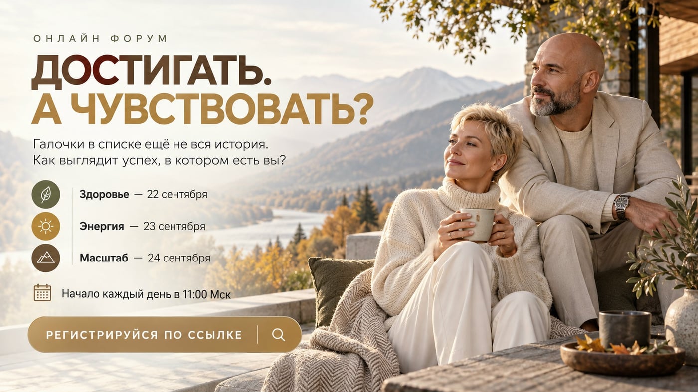 ФОРУМ «Здоровье. Энергия. Масштаб» СТАРТУЕТ УЖЕ СЕГОДНЯ!