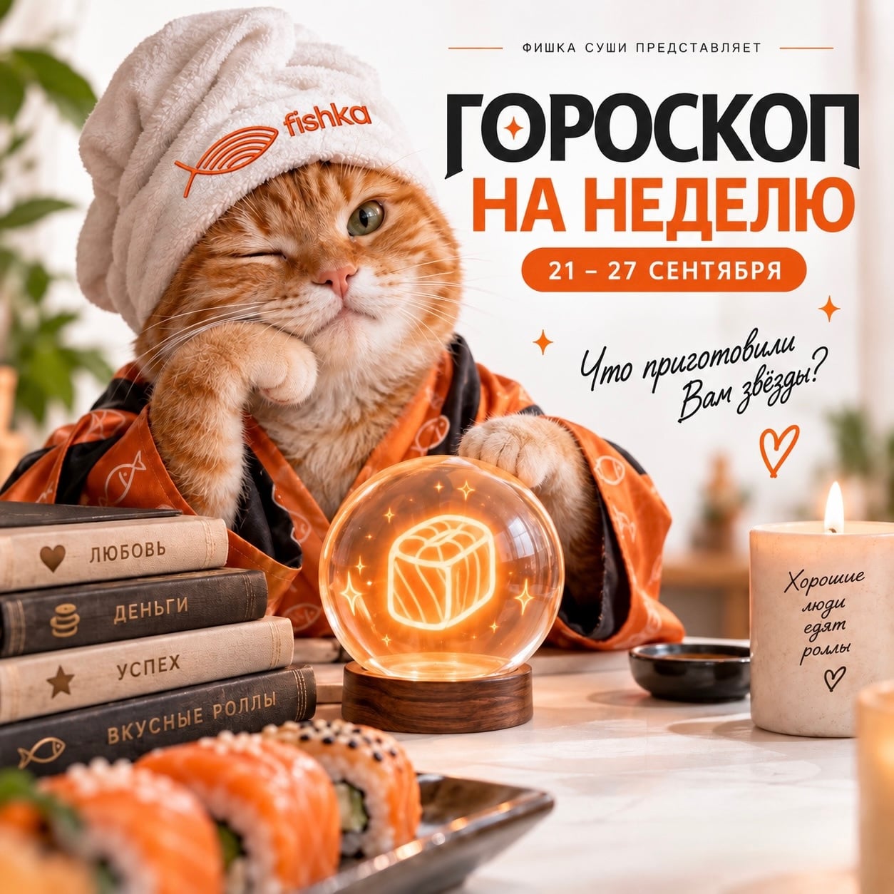 ГОРОСКОП ОТ «ФИШКИ» НА НЕДЕЛЮ