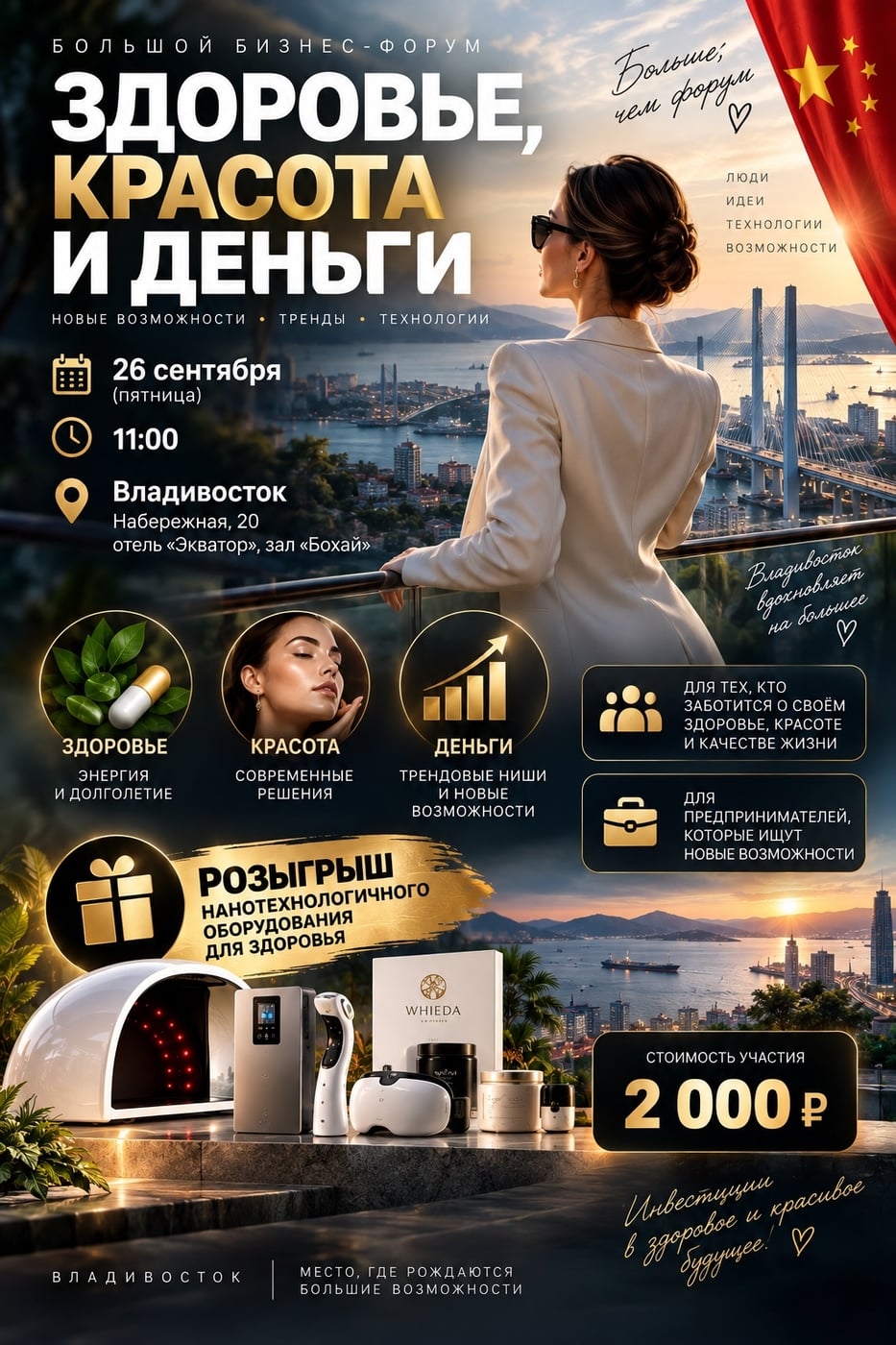 БОЛЬШОЙ БИЗНЕС-ФОРУМ «ПАРТНЁРСТВО С КИТАЕМ»