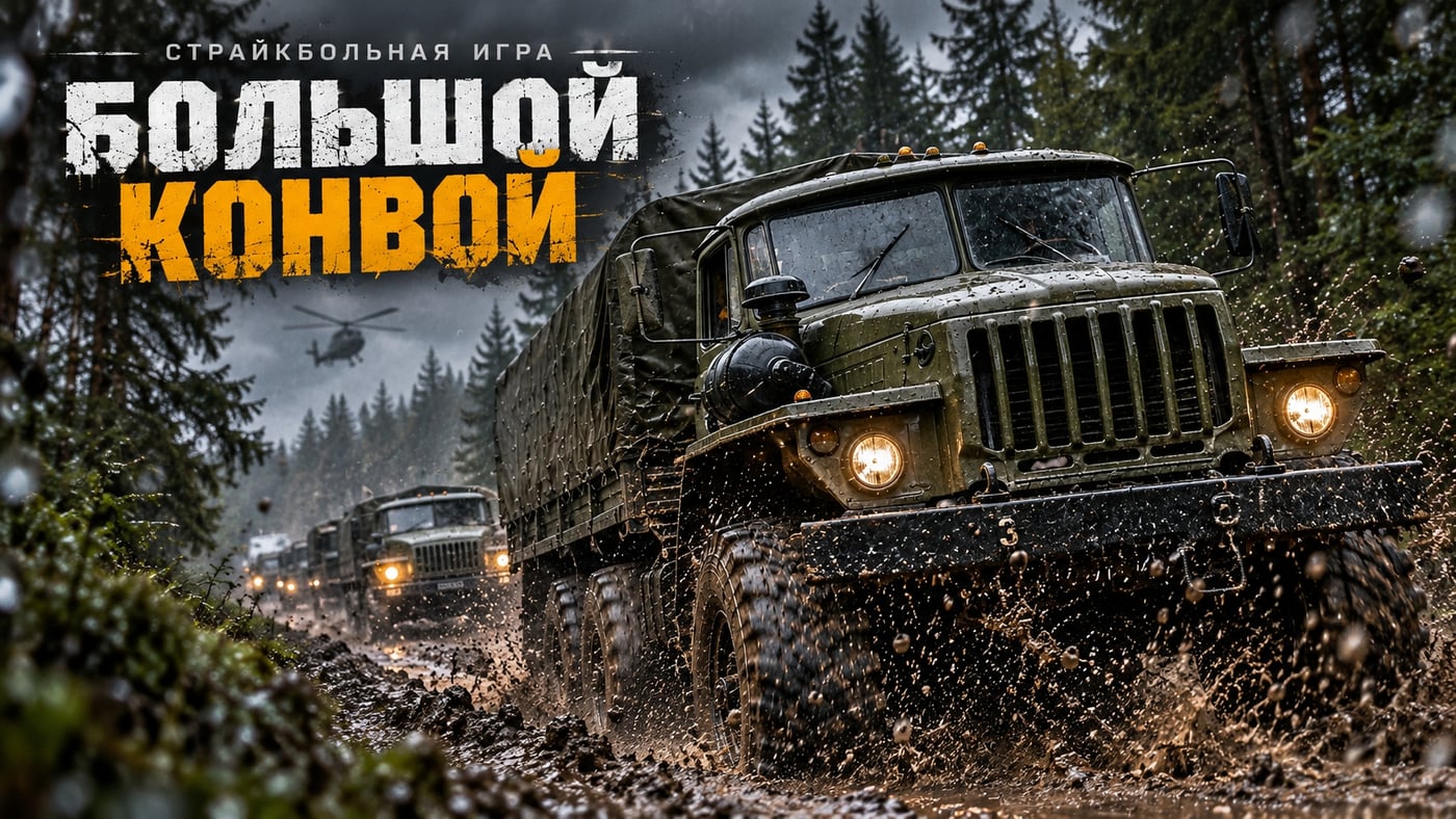 АНОНС ИГРЫ: «БОЛЬШОЙ КОНВОЙ»
