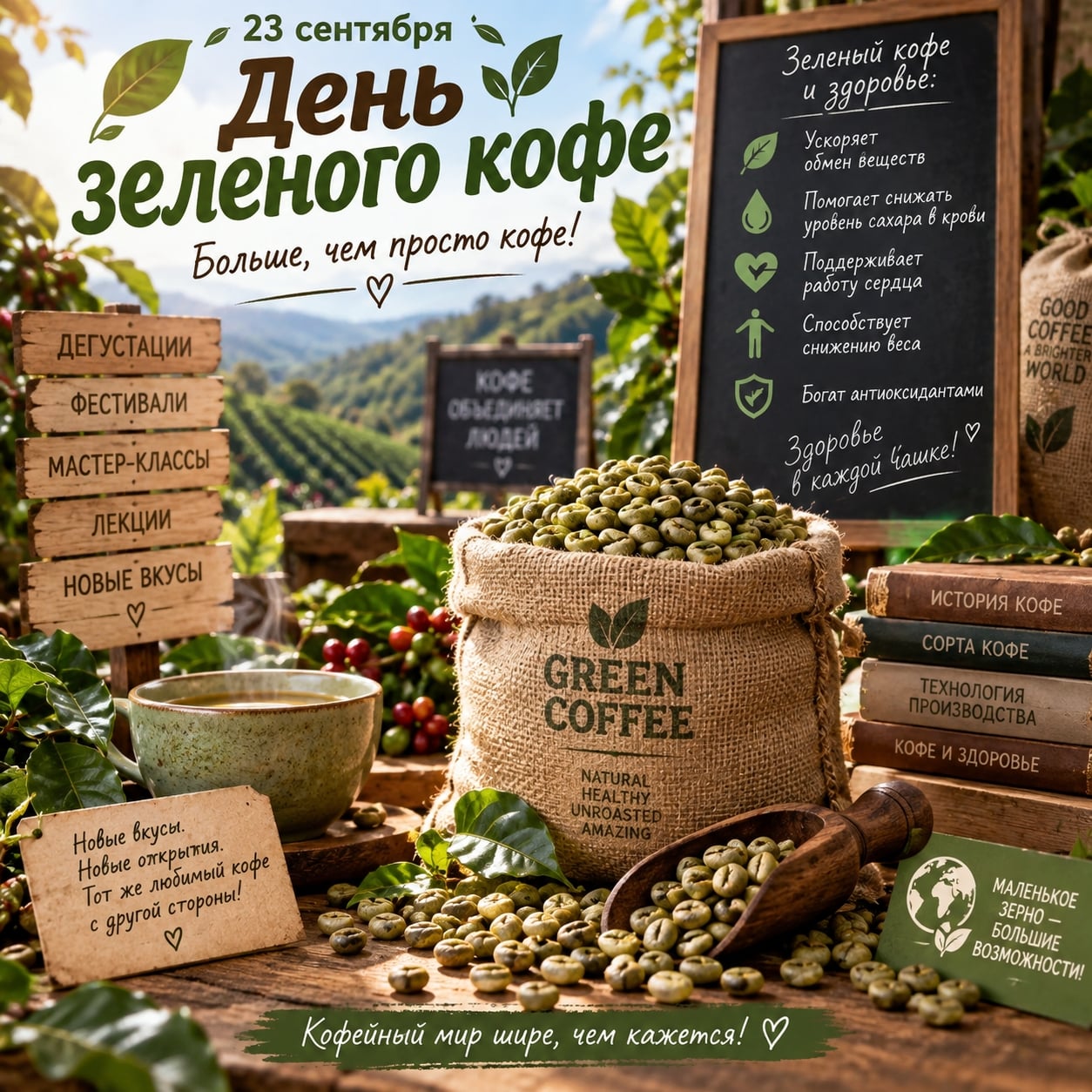 23 сентября ежегодно отмечают праздник аромата и вкуса - День…
