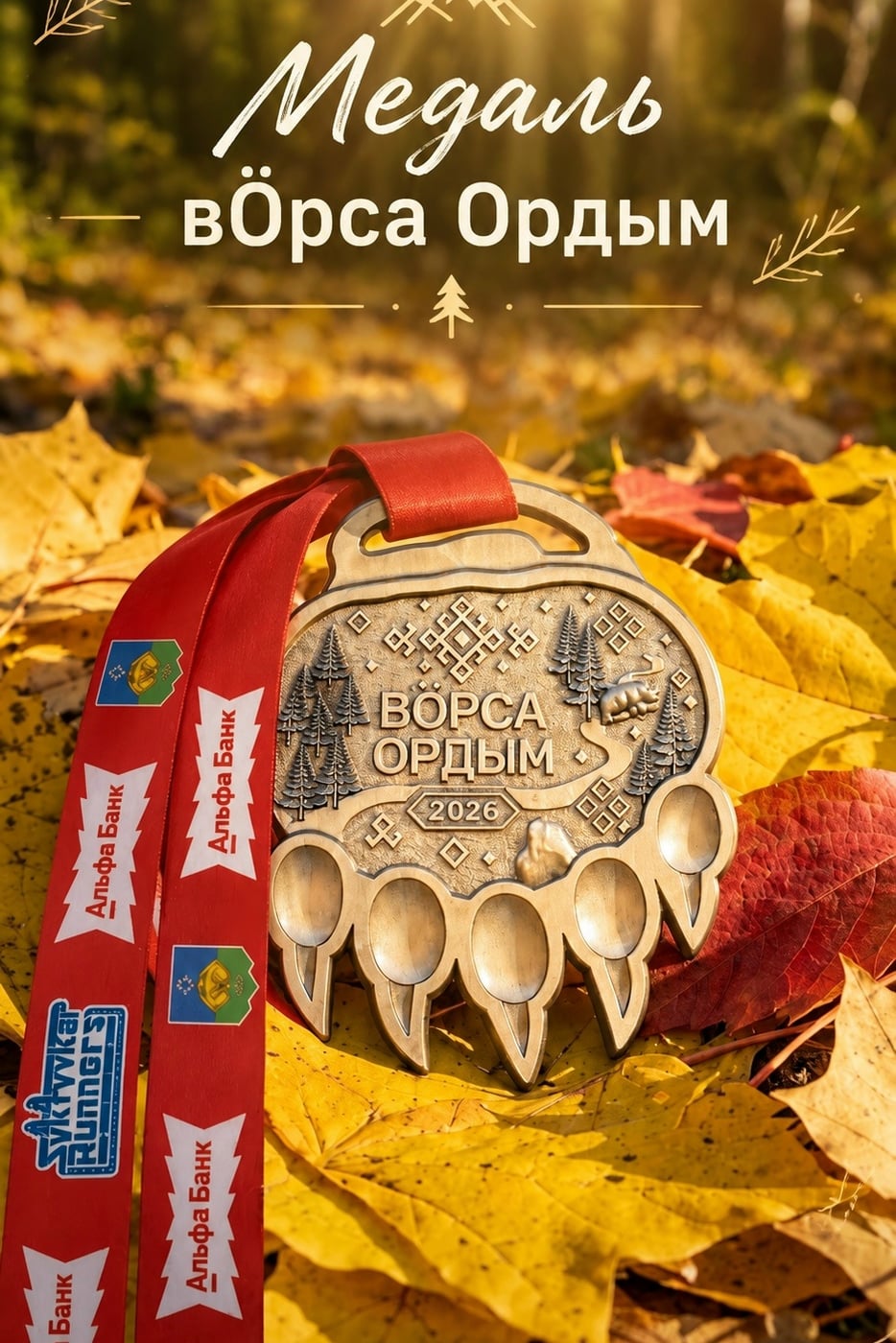 НЕВЕРОЯТНАЯ МЕДАЛЬ «вÖрса Ордым»