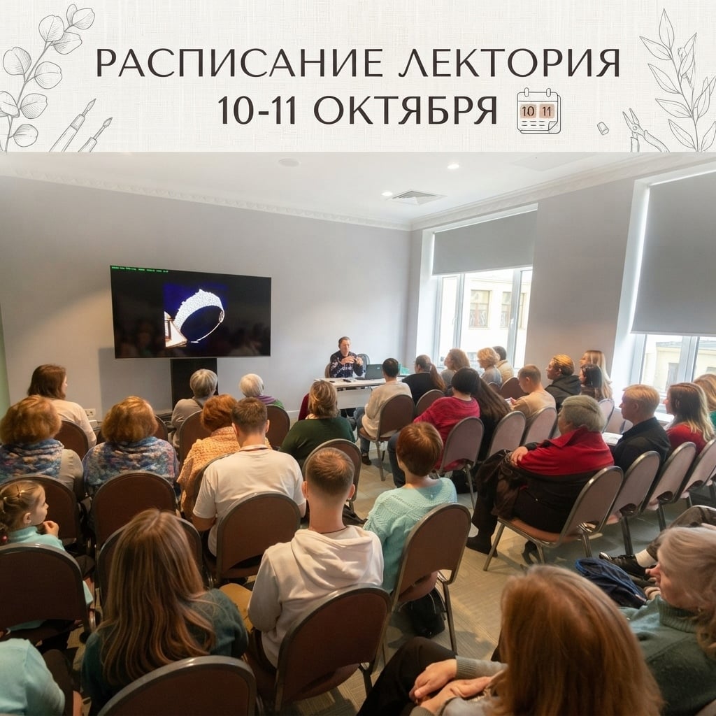 РАСПИСАНИЕ ЛЕКТОРИЯ: 10 и 11 октября