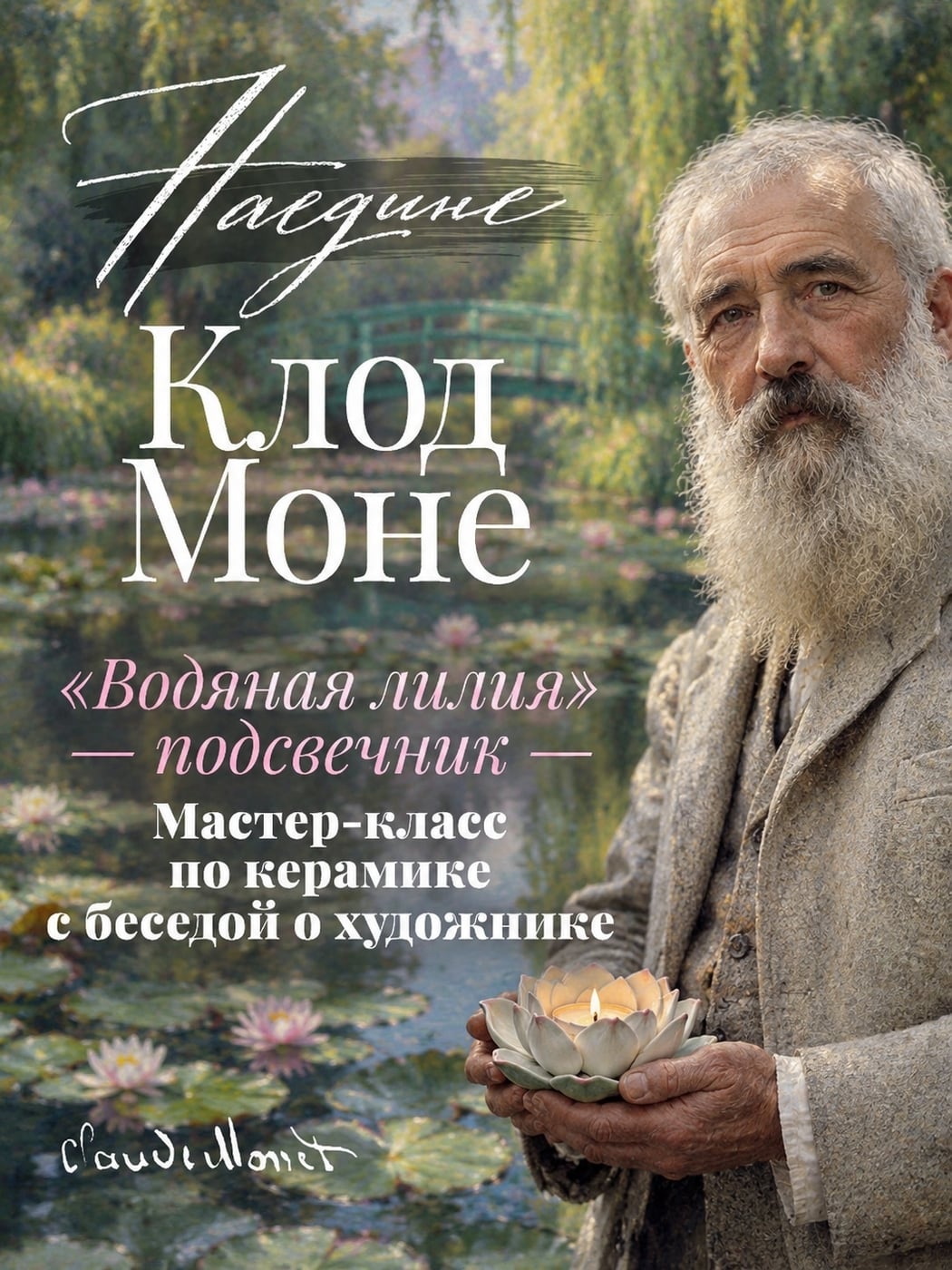 Мы продолжаем наши творческие вечера "НАЕДИНЕ"