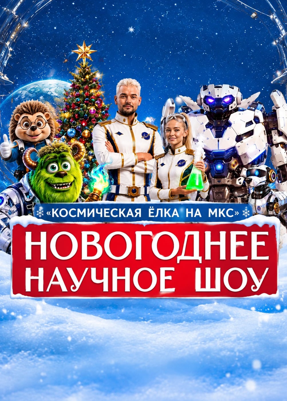 Новогоднее научное шоу «Космическая Ёлка на МКС», Истра